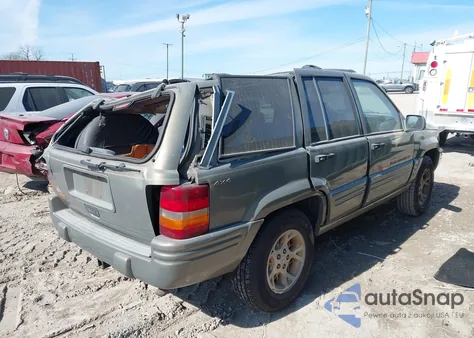 1997 Jeep Grand Cherokee Limited z USA, uszkodzony, nr VIN 1J4GZ78S5VC595690